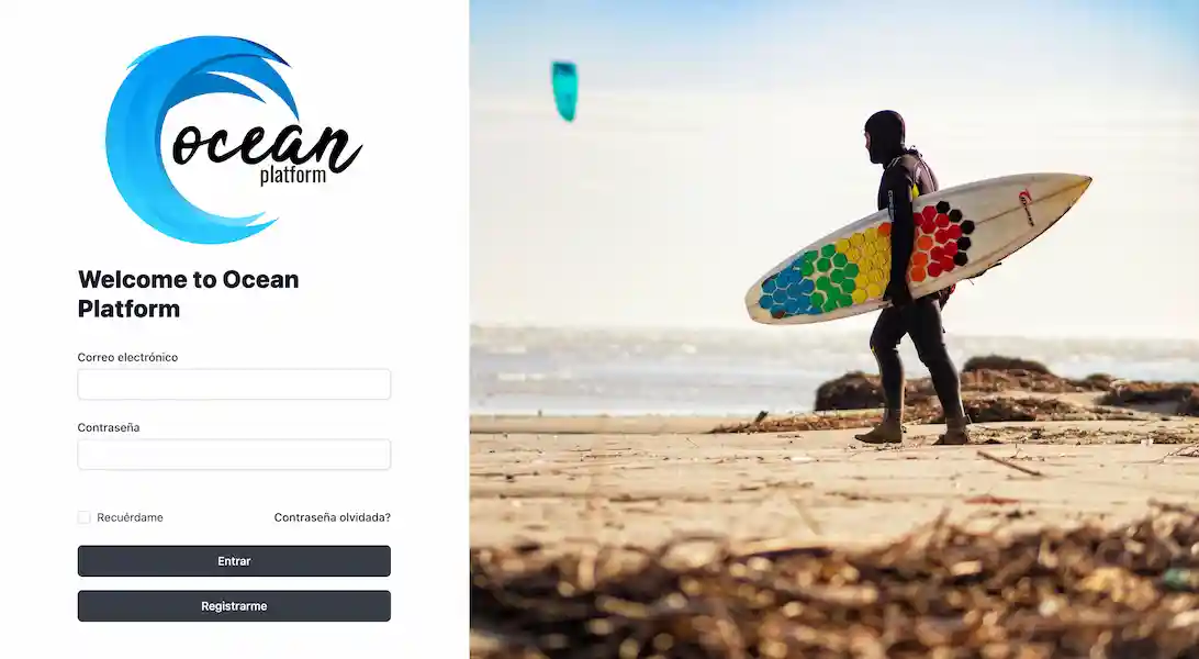 Ocean Platform — captura del proyecto